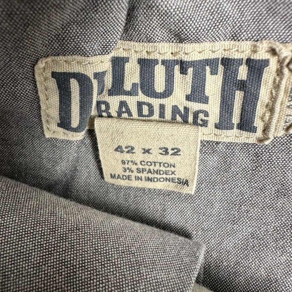 Duluth Trading Men's DuluthFlex Ballroom Khaki Relaxed Fit Pants 42x32 Tan - Picture 7 of 15